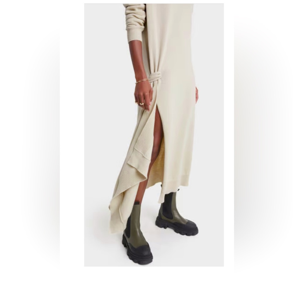 Goop G Label wool maxi dress. Size medium.